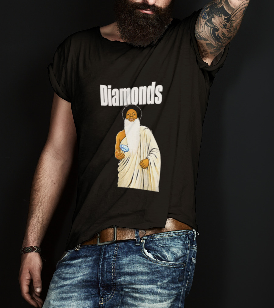 Diamonds Randy Moss Minnesota Vikings Iconic Sports Legend T-Shirt