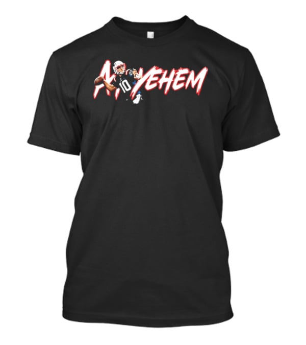 Drake Mayehem New England Patriots 2026 T-Shirt