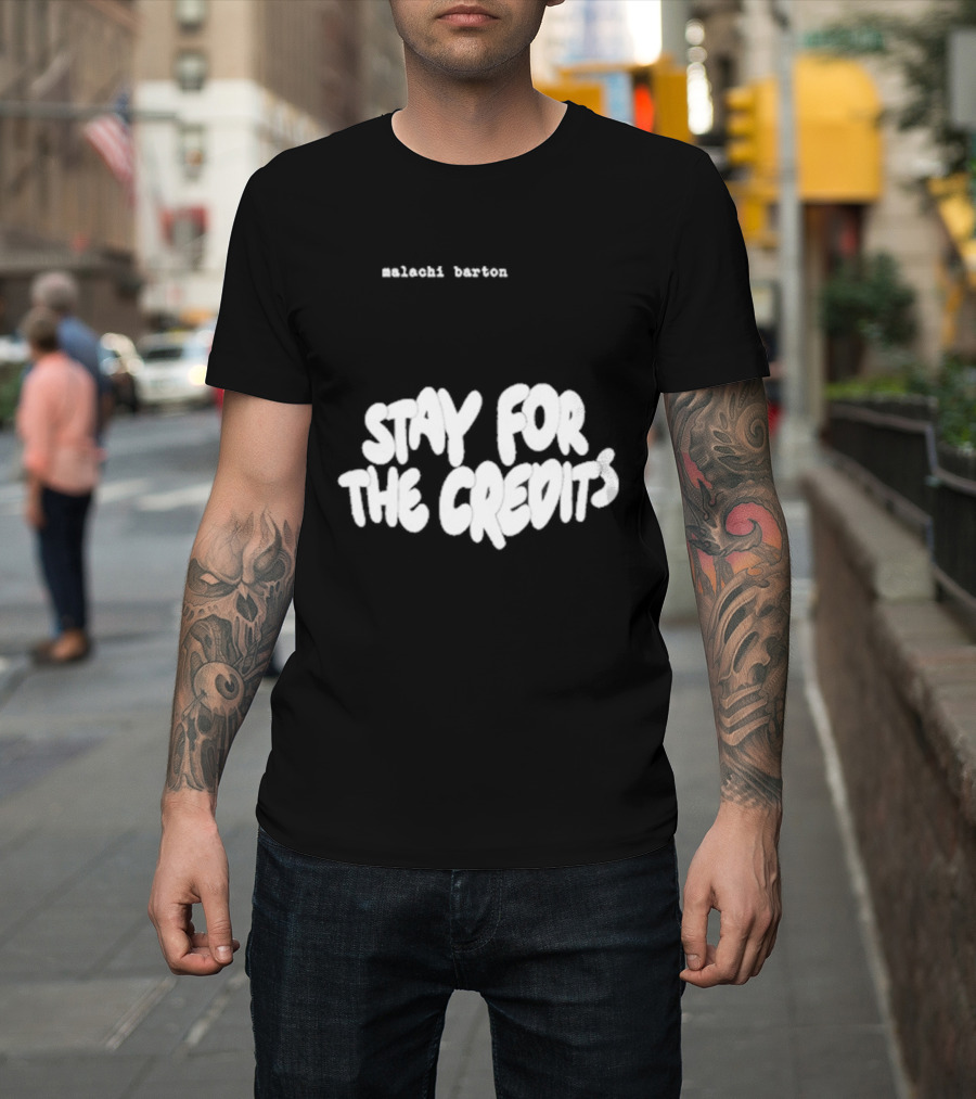 Stay For The Credits Malachi Barton Bubble SFTC T-Shirt