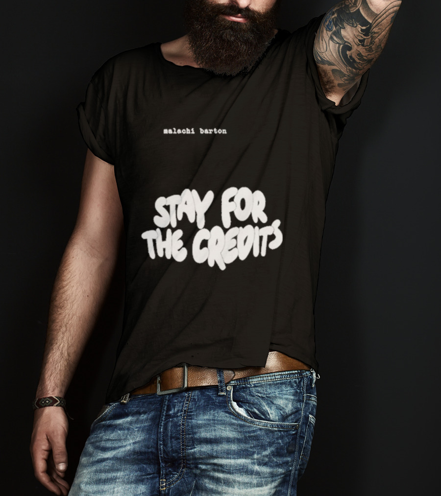 Stay For The Credits Malachi Barton Bubble SFTC T-Shirt