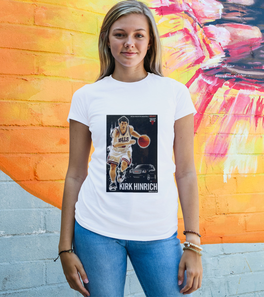 Kirk Hinrich Chicago Bulls GMC Basketball Action T-Shirt