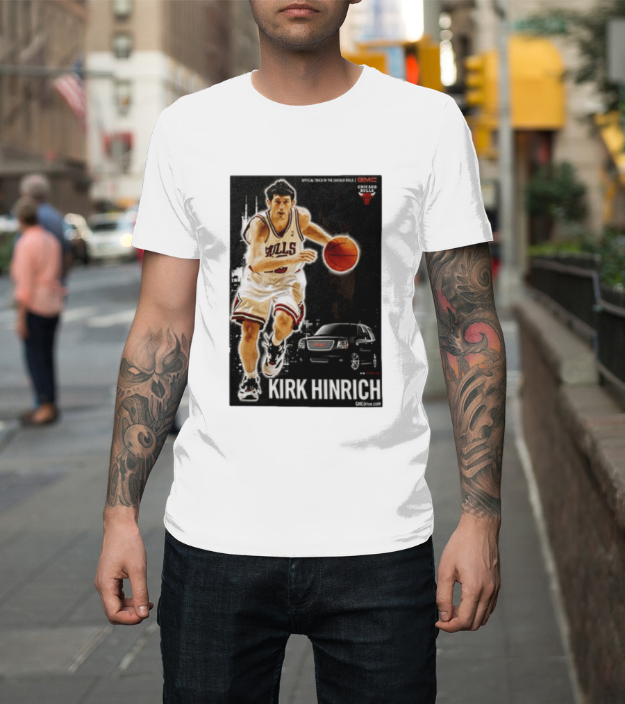 Kirk Hinrich Chicago Bulls GMC Basketball Action T-Shirt