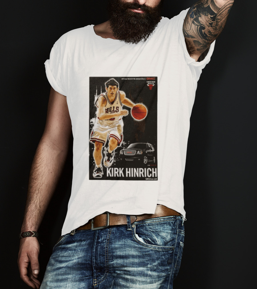 Kirk Hinrich Chicago Bulls GMC Basketball Action T-Shirt