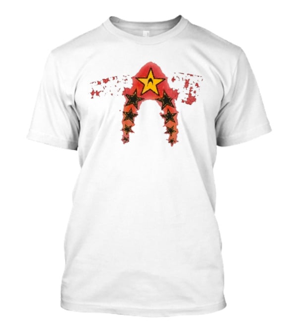 BTS Seokjin Chicago Day 2 Pink 2026 Star Ribbon T-Shirt