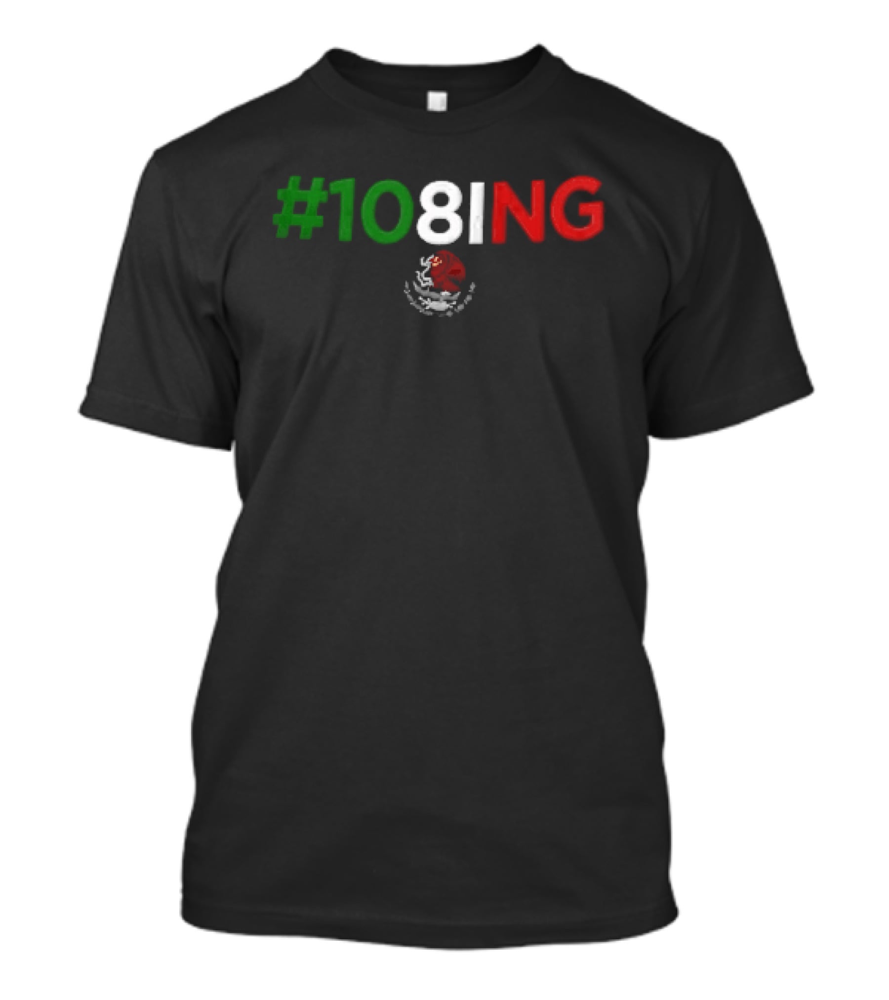 #108ING Mexico Flag T-Shirt
