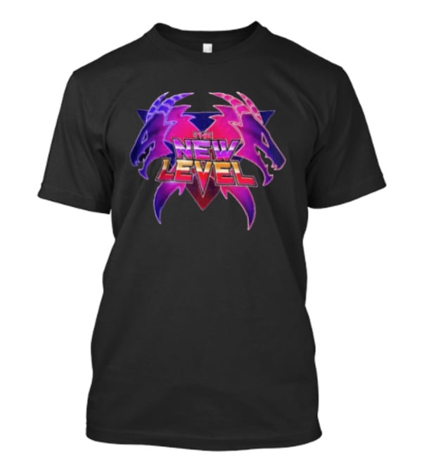 The New Level Dual Dragon Emblem Level Up T-Shirt