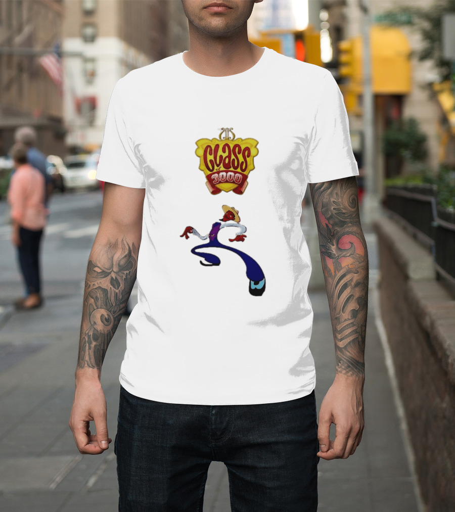 Class Of 3000 Cartoon 2015 Posing Straw Hat Vest T-Shirt