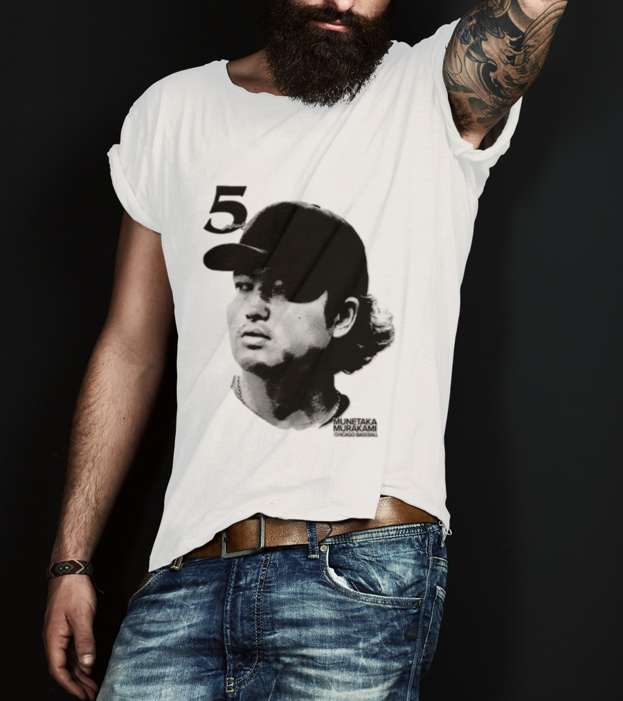 Munetaka Murakami Chicago Baseball Lineage Series 5 T-Shirt