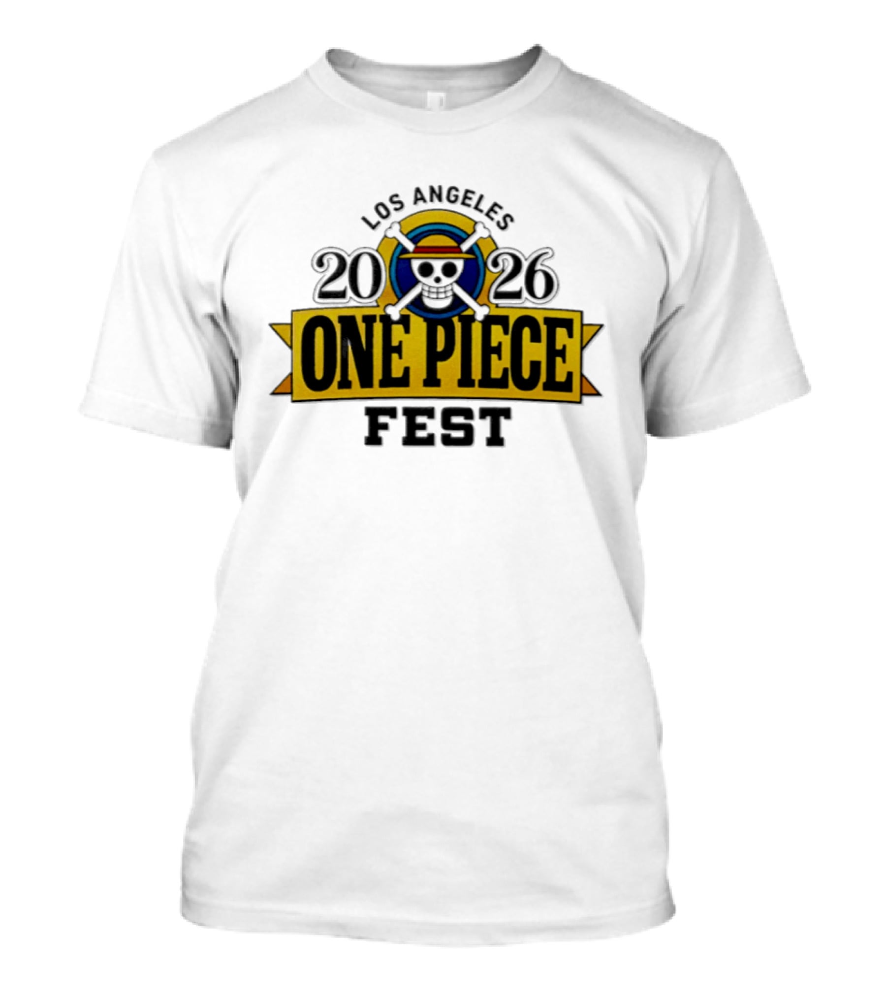 Los Angeles 2026 One Piece Fest Anime Event T-Shirt