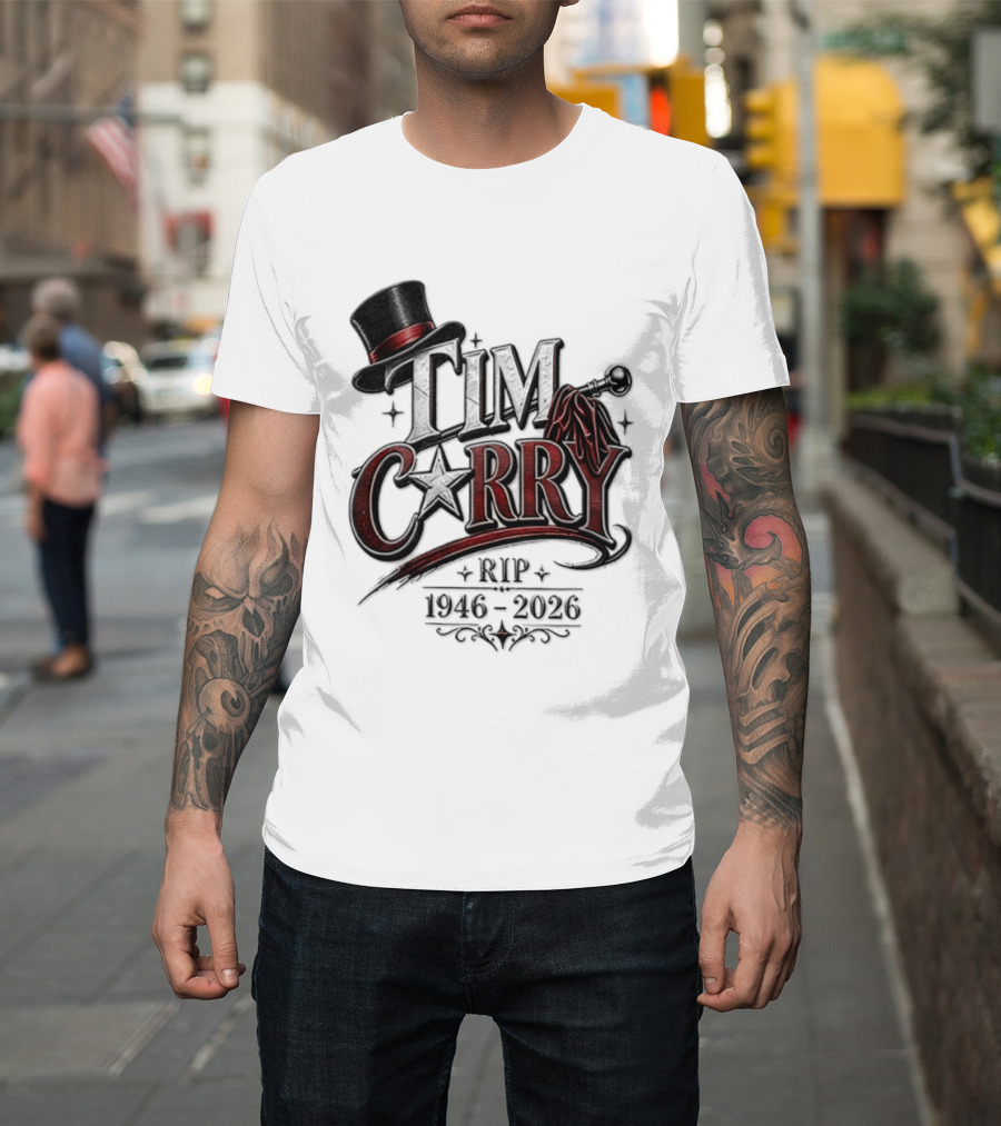 Tim Curry RIP 1946 2026 Top Hat And Cape T-Shirt