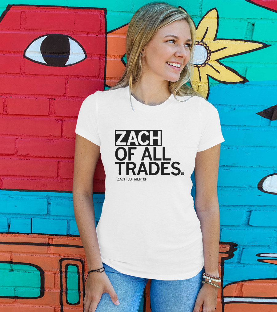 Zach Of All Trades Zach Lutmer Iowa Hawkeyes T-Shirt