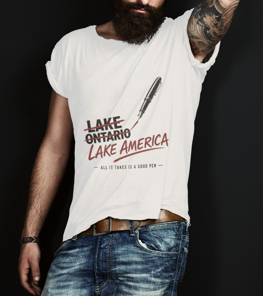 Lake America Ask Me There Is A Good Bar T-Shirt