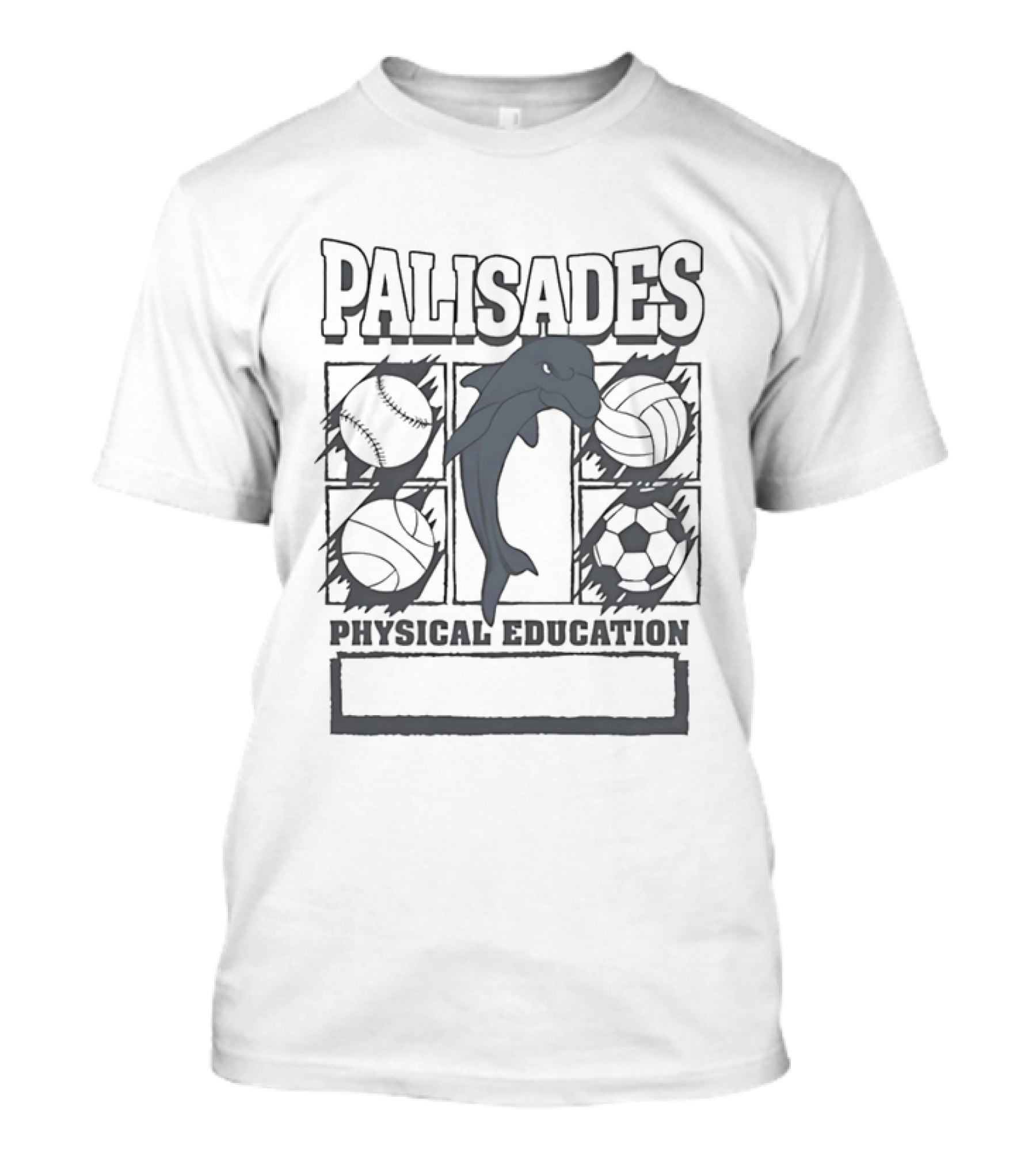 Modern Family Alex Dunphy Palisades Physical Education Dolphin Sports Balls T-Shirt