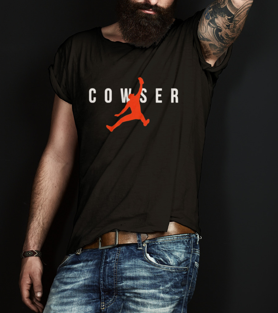Colton Cowser When Cows Fly Baltimore Baseball Cowser Jump T-Shirt