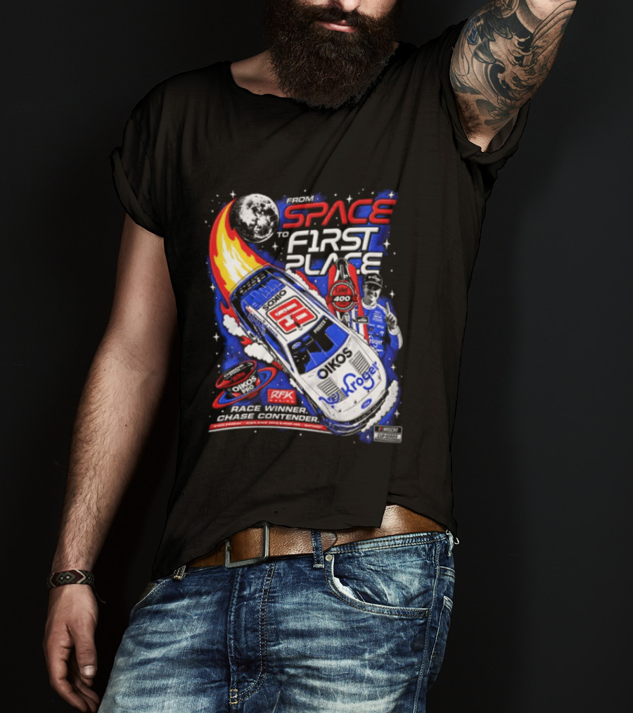 Ryan Preece Space To First Kroger RFK Racing 09 T-Shirt