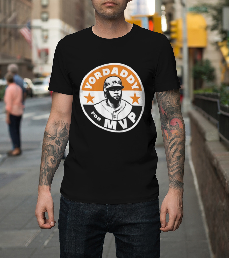 Yordan Alvarez Yordaddy MVP Baseball Star T-Shirt