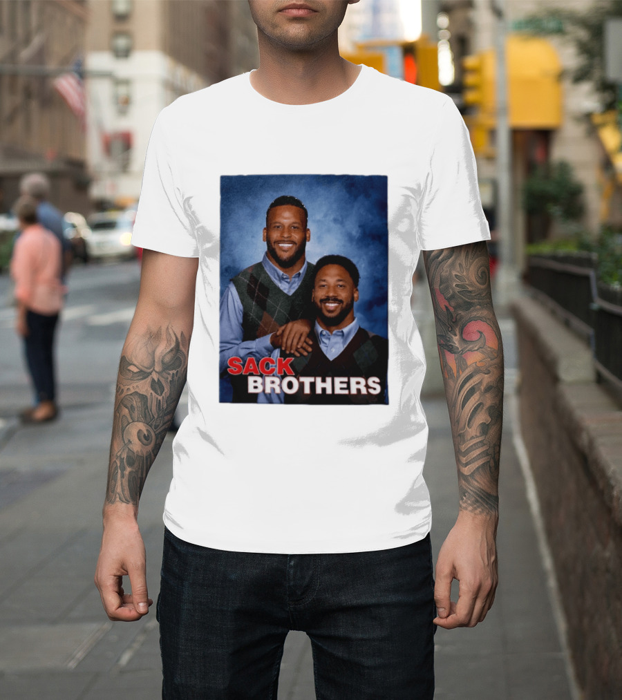Aaron Donald Myles Garrett Sack Brothers Step Brothers T-Shirt