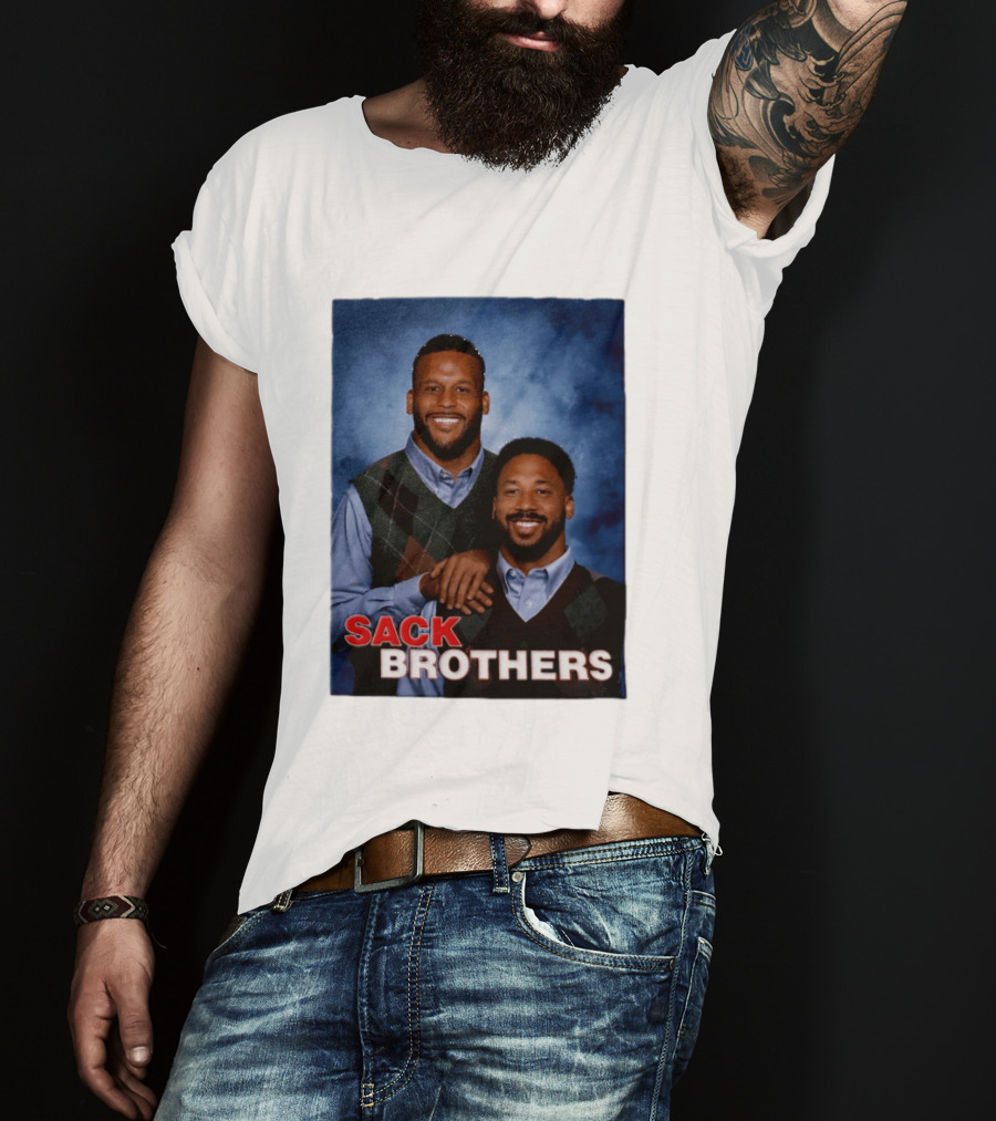 Aaron Donald Myles Garrett Sack Brothers Step Brothers T-Shirt