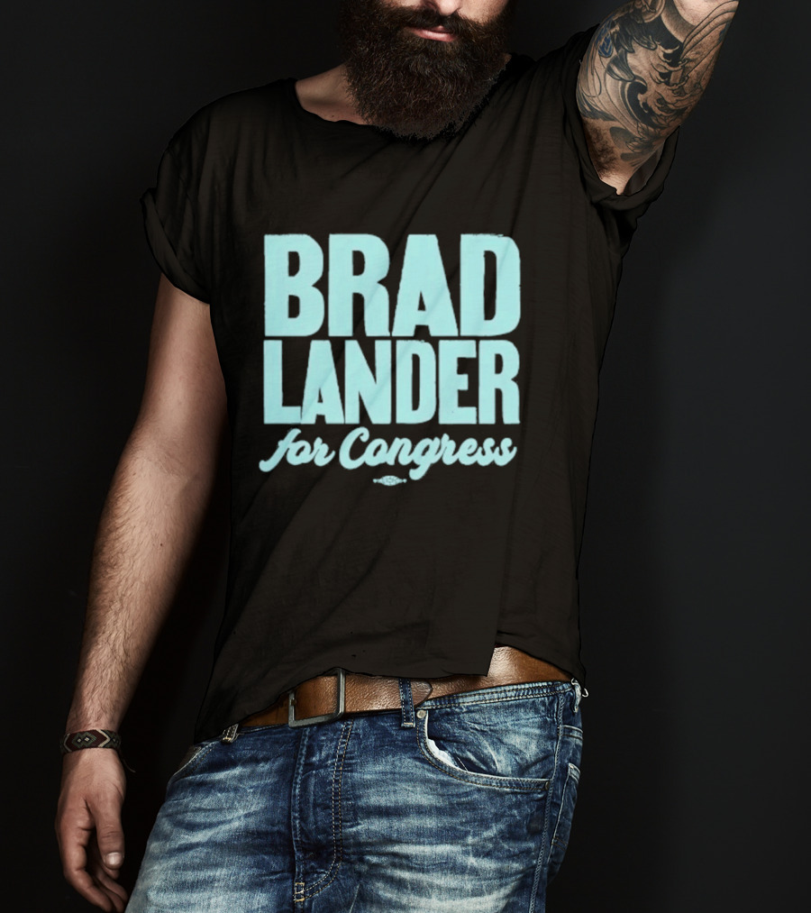 Brad Lander For Congress Campaign Support T-Shirt