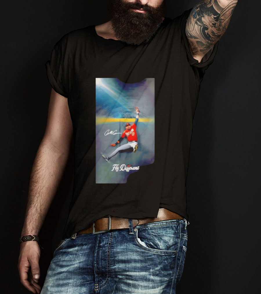 Colton Cowser Fly Different Baltimore Baseball Air Cowser T-Shirt