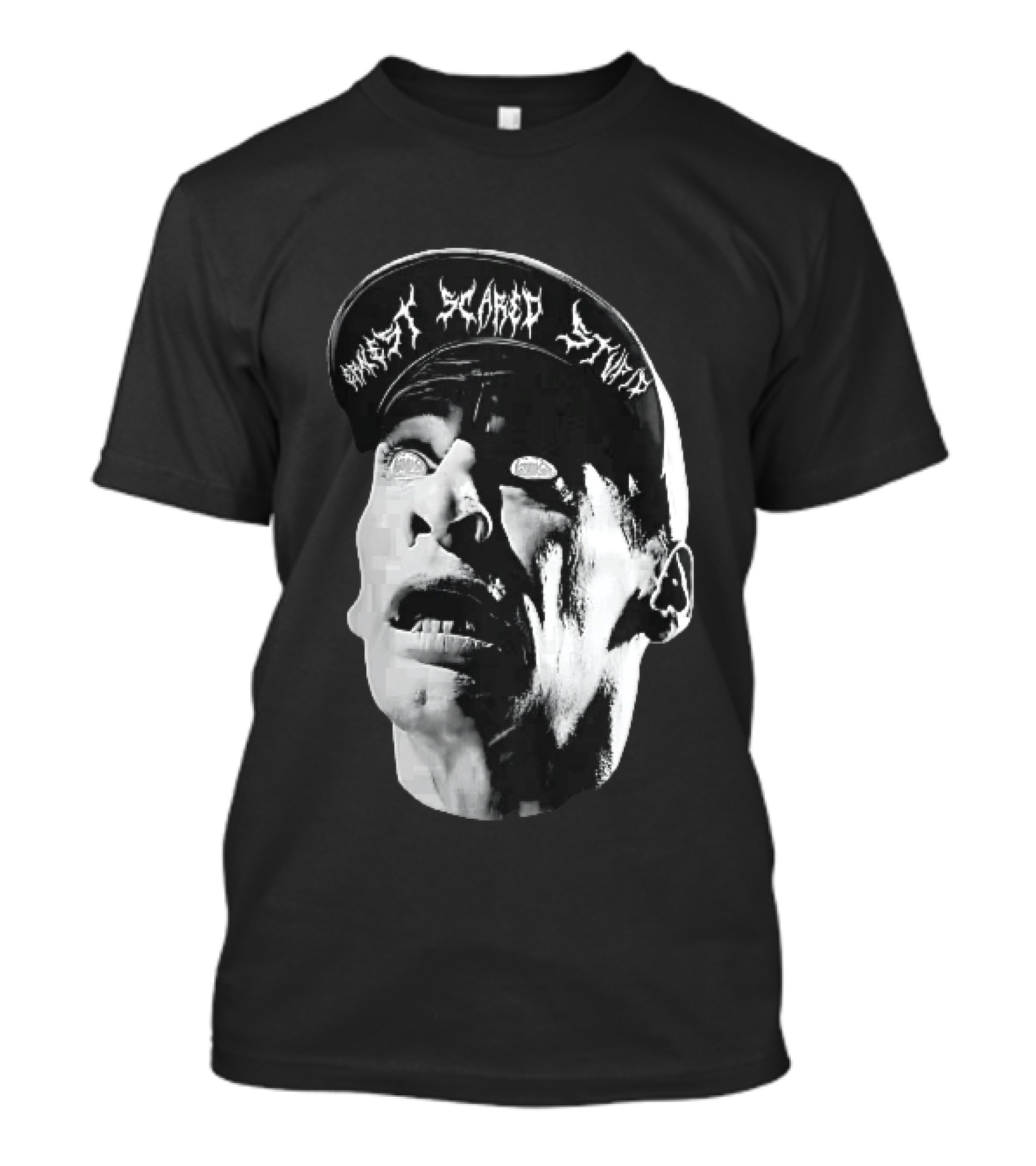 Ernest Scared Stupid Horror Movie Face T-Shirt