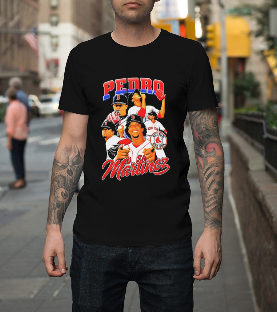 Pedro Martinez Boston Red Sox MLB Legends 2026 T-Shirt