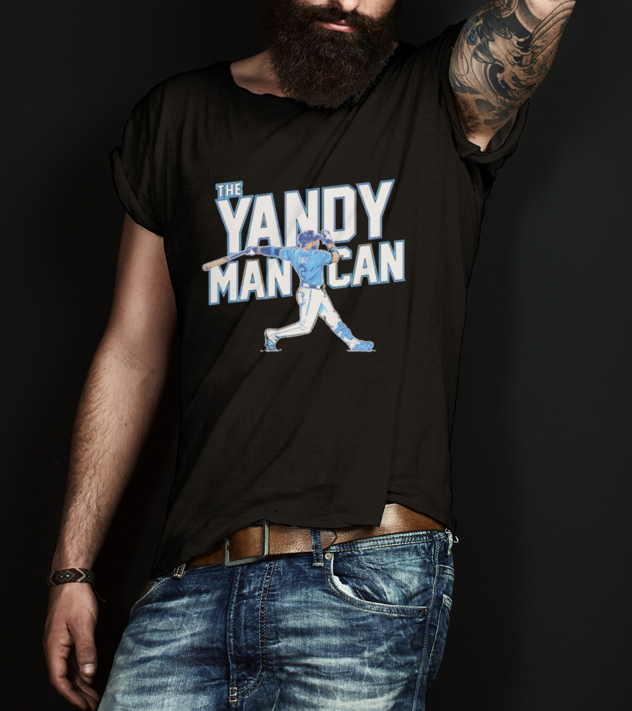 The Yandy Man Can Yandy Diaz Tampa Bays Baseball T-Shirt