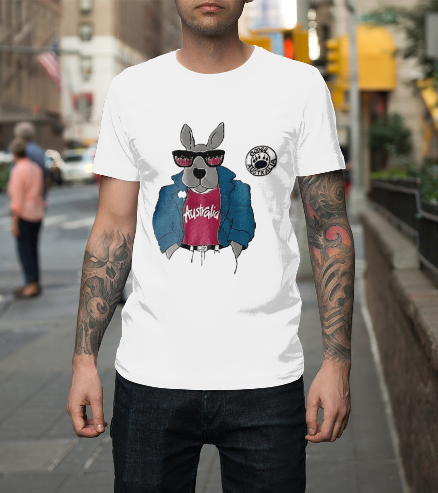 Australia Kangaroo Cool Coogee T-Shirt