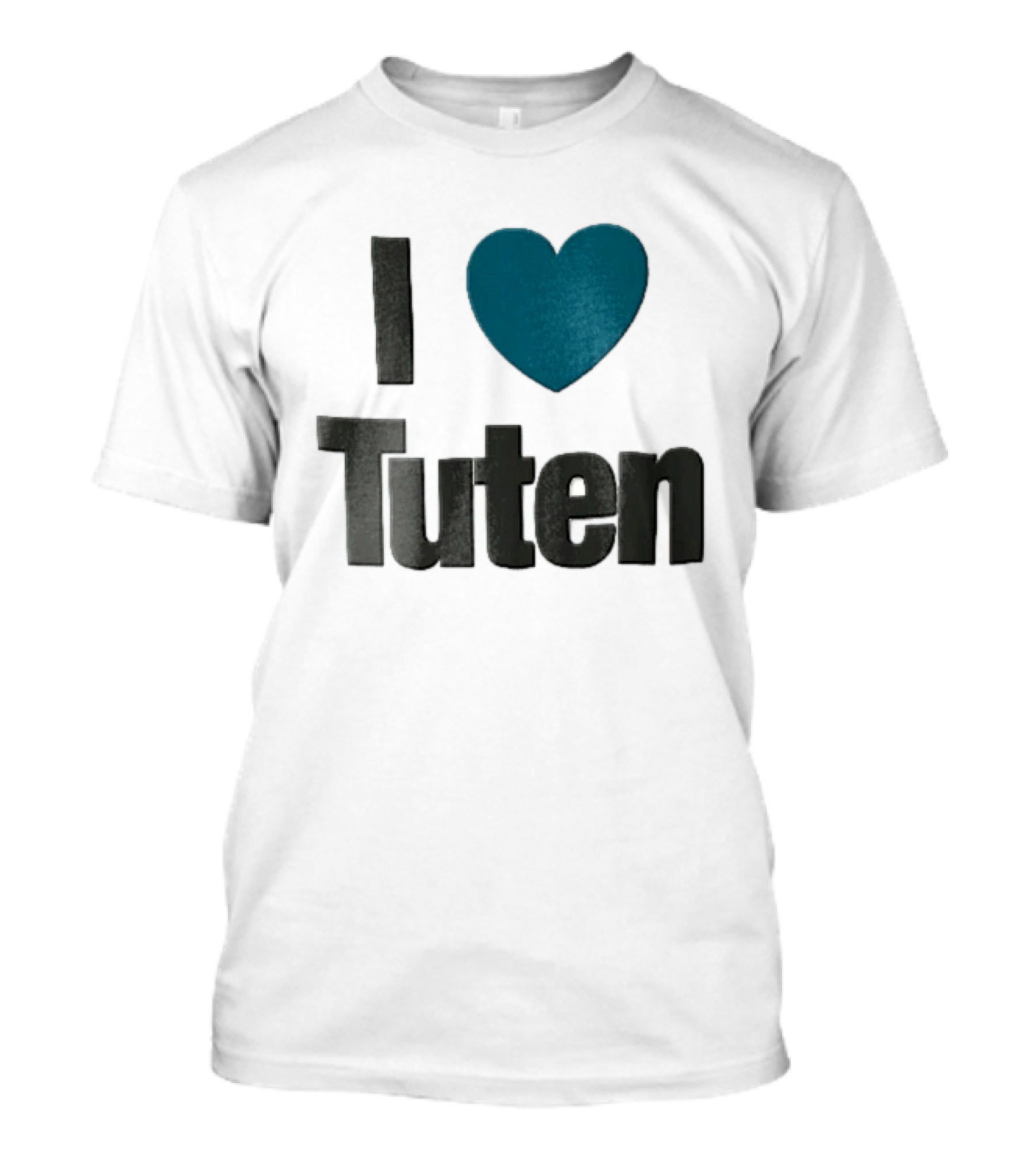 I Love Tuten Heart T-Shirt