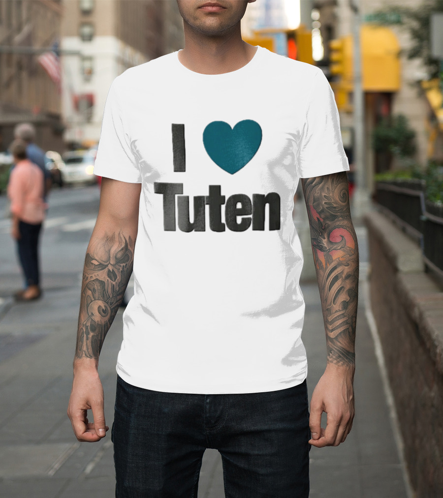 I Love Tuten Heart T-Shirt