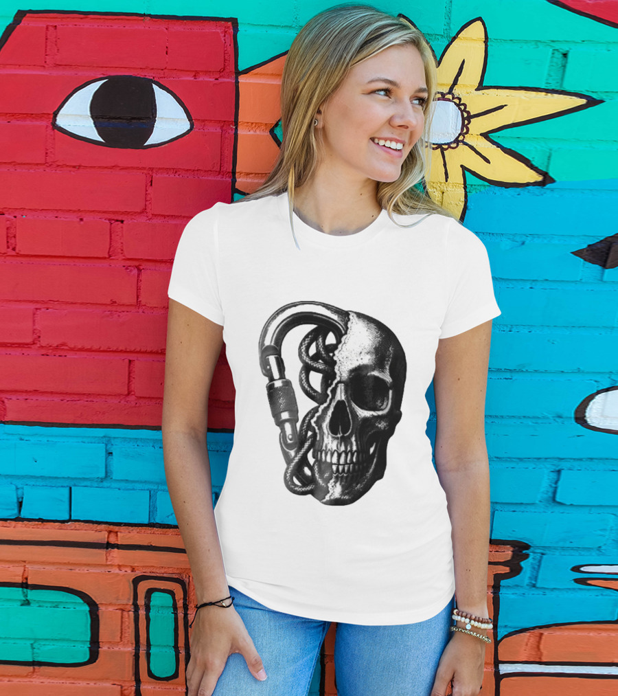 Skull Carabiner Snake T-Shirt