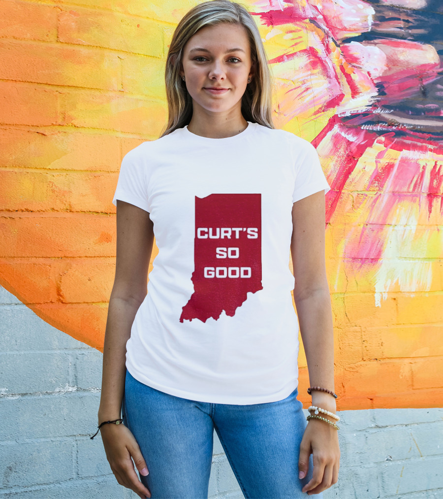 Indiana Hoosier Football Curt's So Good T-Shirt