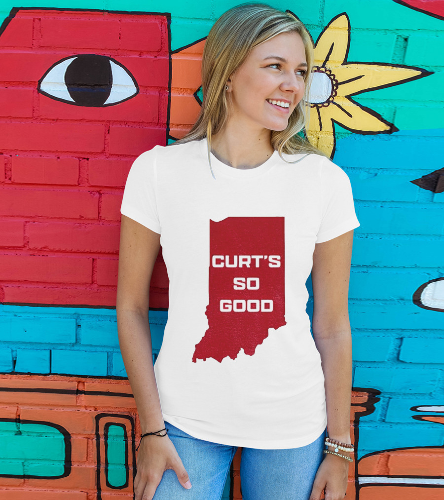 Indiana Hoosier Football Curt's So Good T-Shirt
