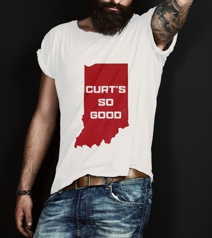 Indiana Hoosier Football Curt's So Good T-Shirt