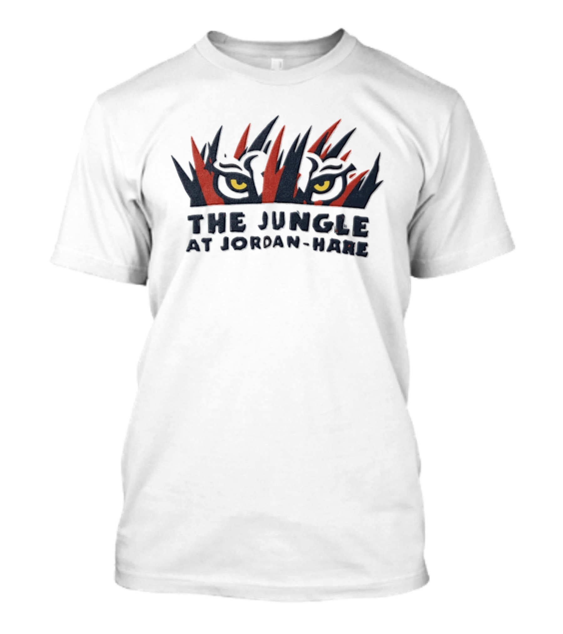 The Jungle At Jordan Hare Auburn University Tigers Football Eyes T-Shirt