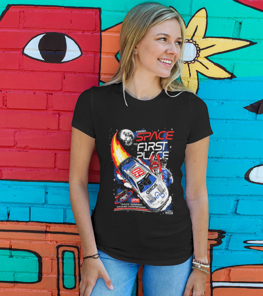Space To First Place Daytona RFK Racing 2023 NASCAR Win T-Shirt