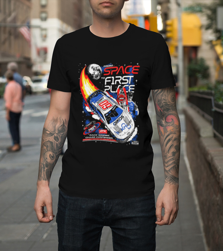 Space To First Place Daytona RFK Racing 2023 NASCAR Win T-Shirt