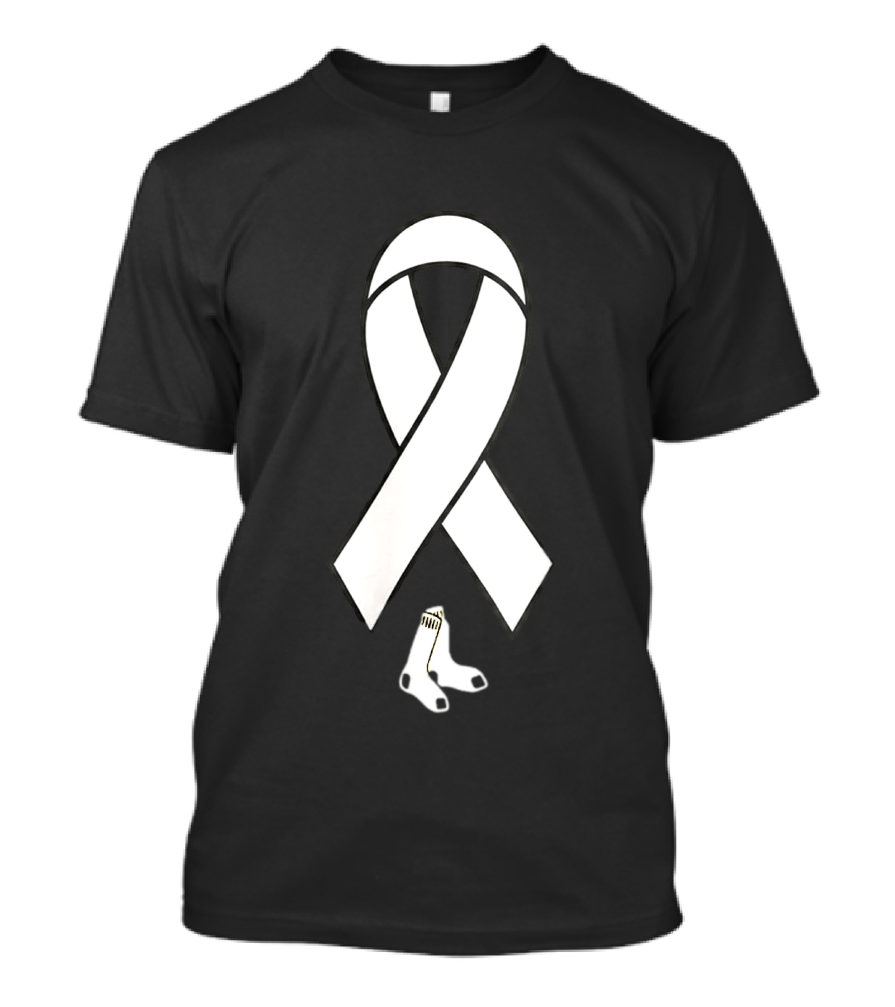 Boston Red Sox Childhood Cancer Awareness Ribbon 2026 T-Shirt