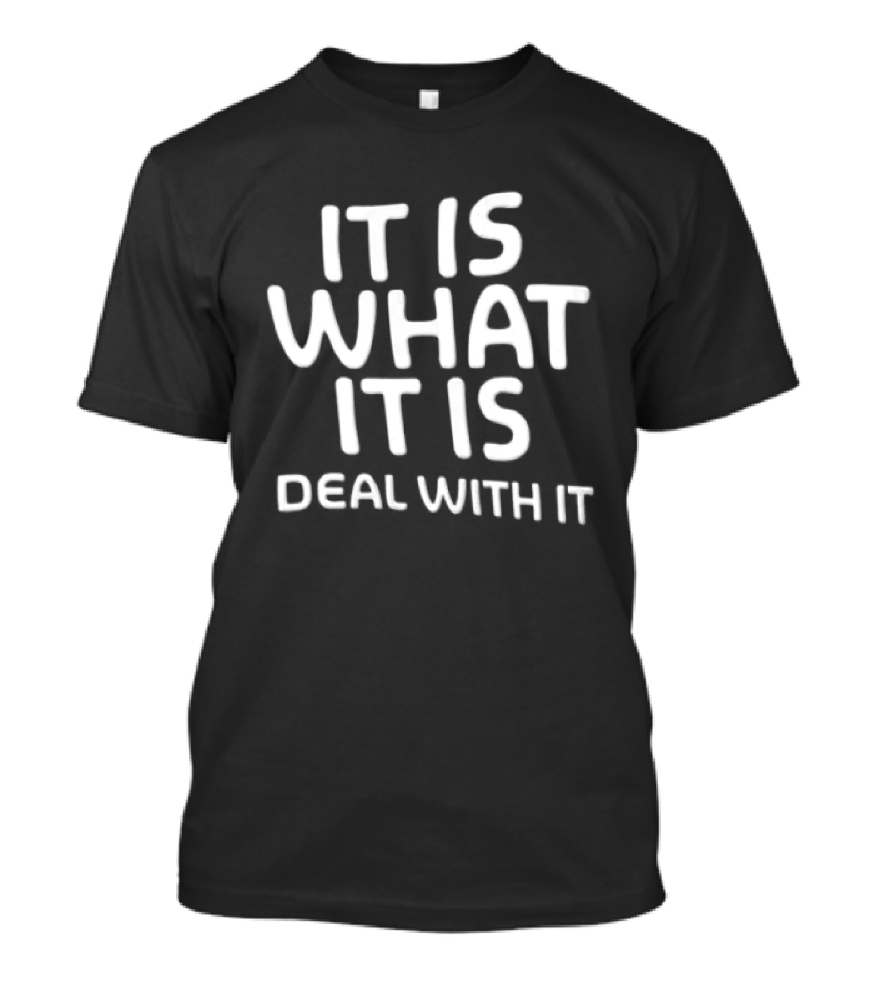 It Is What It Is Deal With It T-Shirt