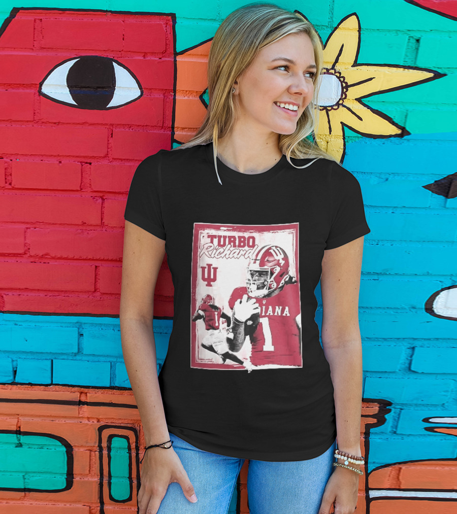 Turbo Richard Indiana Football Player IU Sports Helmets T-Shirt