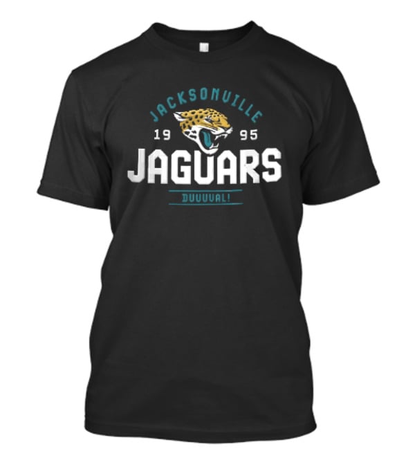 Jacksonville Jaguars 1995 Duuuval Roaring Jaguar Head T-Shirt