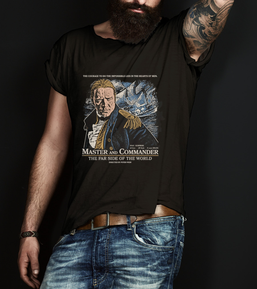 Master And Commander The Far Side Of The World HMS Surprise T-Shirt