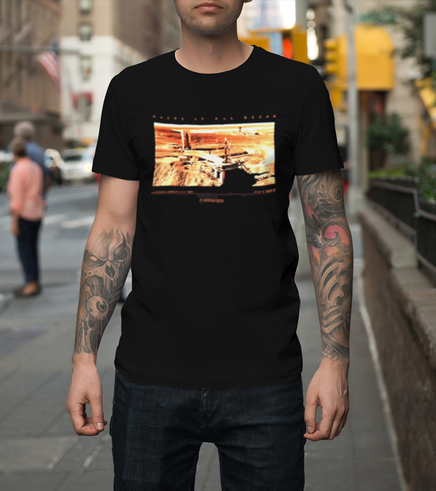 Where It All Began Woomera Launch Site 1967 Australian Research And Space Exploration T-Shirt