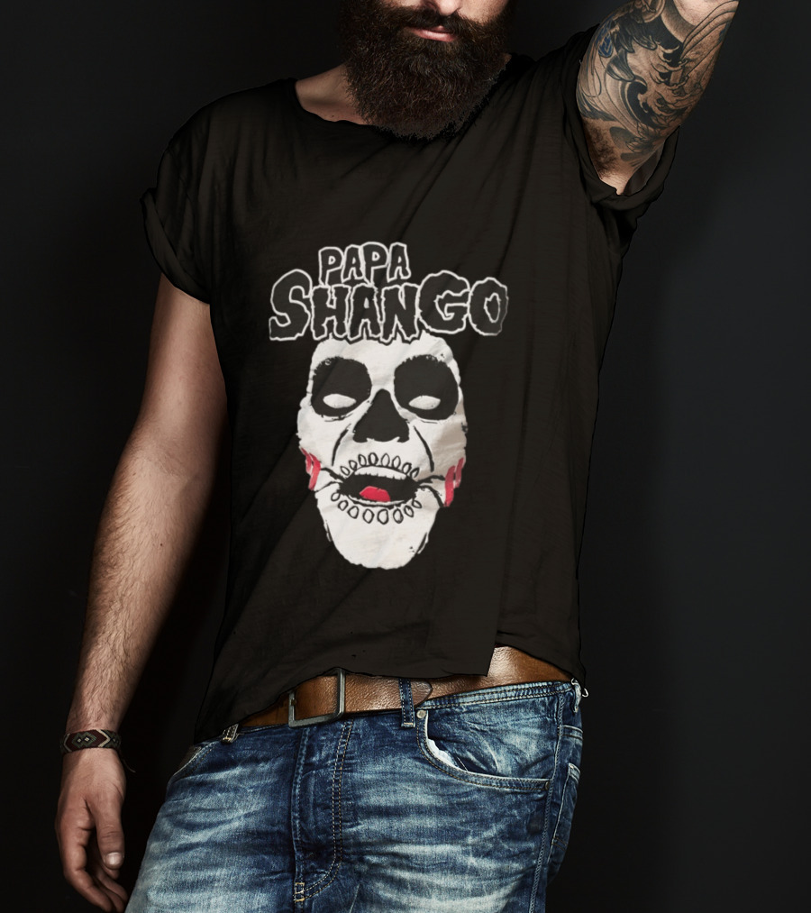 Papa Shango WWE Iconic Face Paint T-Shirt