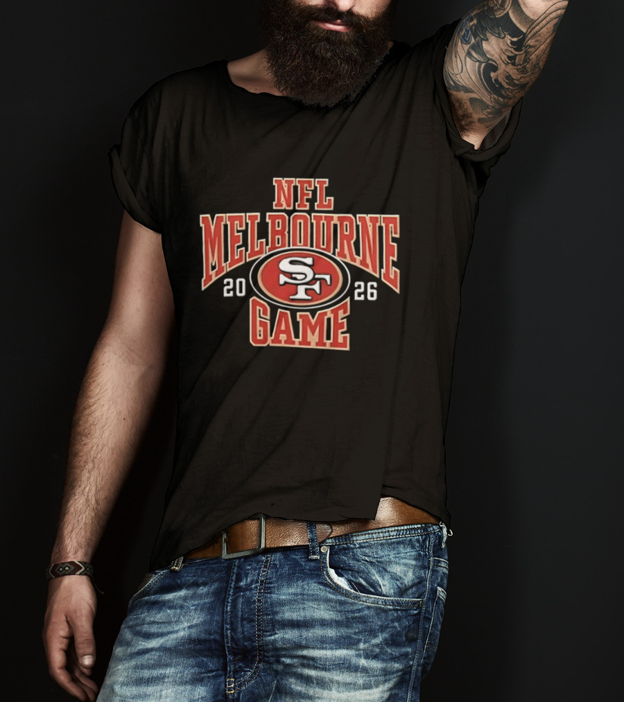 San Francisco 49ers NFL Melbourne Game 2026 T-Shirt