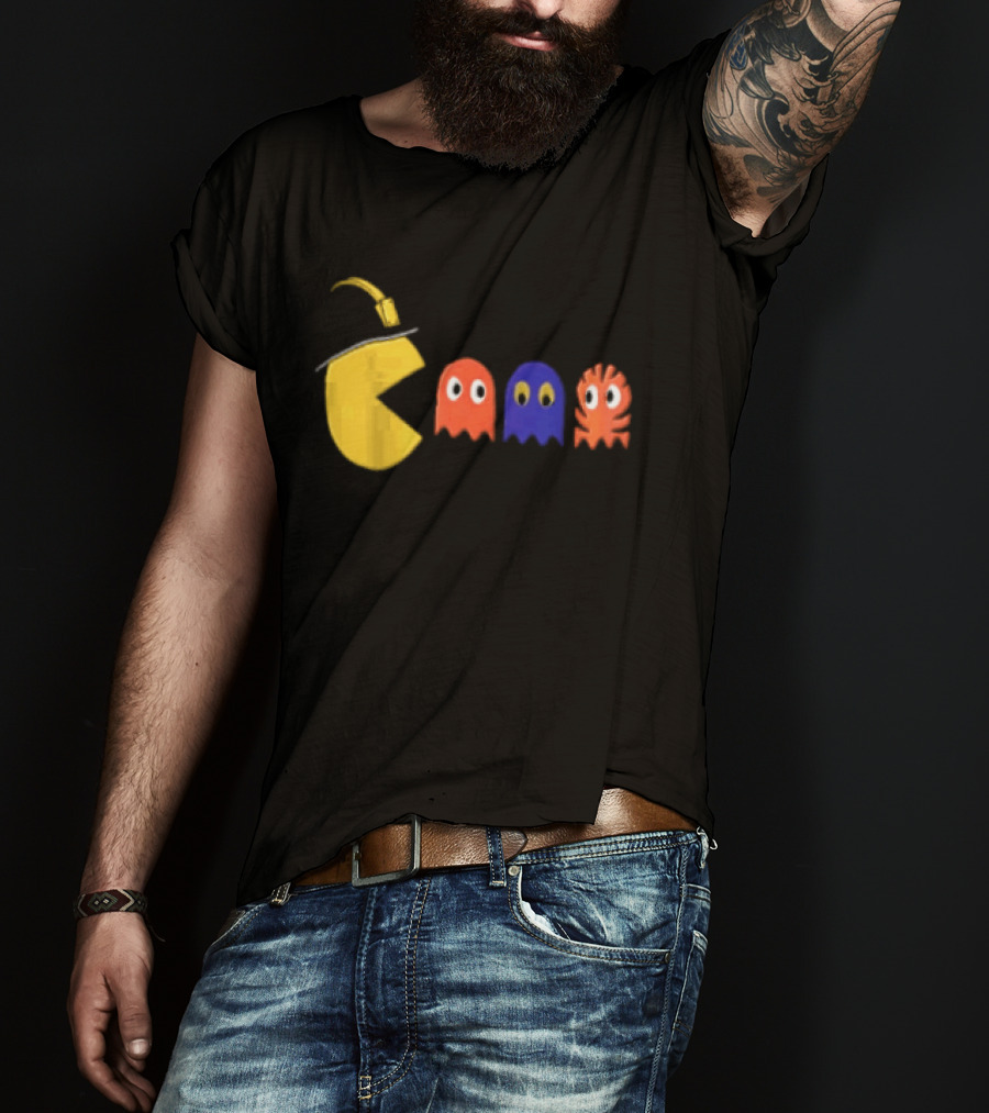 Steel Rivals Pac Man Ghosts T-Shirt