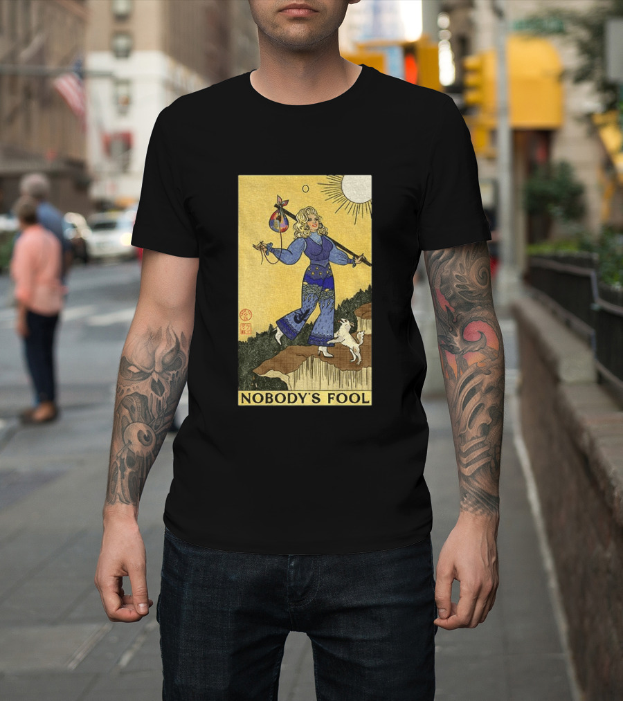 Dolly Parton Nobody's Fool Tarot Card Sun T-Shirt