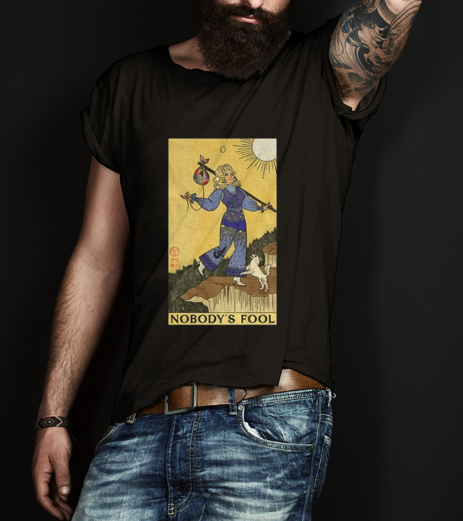 Dolly Parton Nobody's Fool Tarot Card Sun T-Shirt