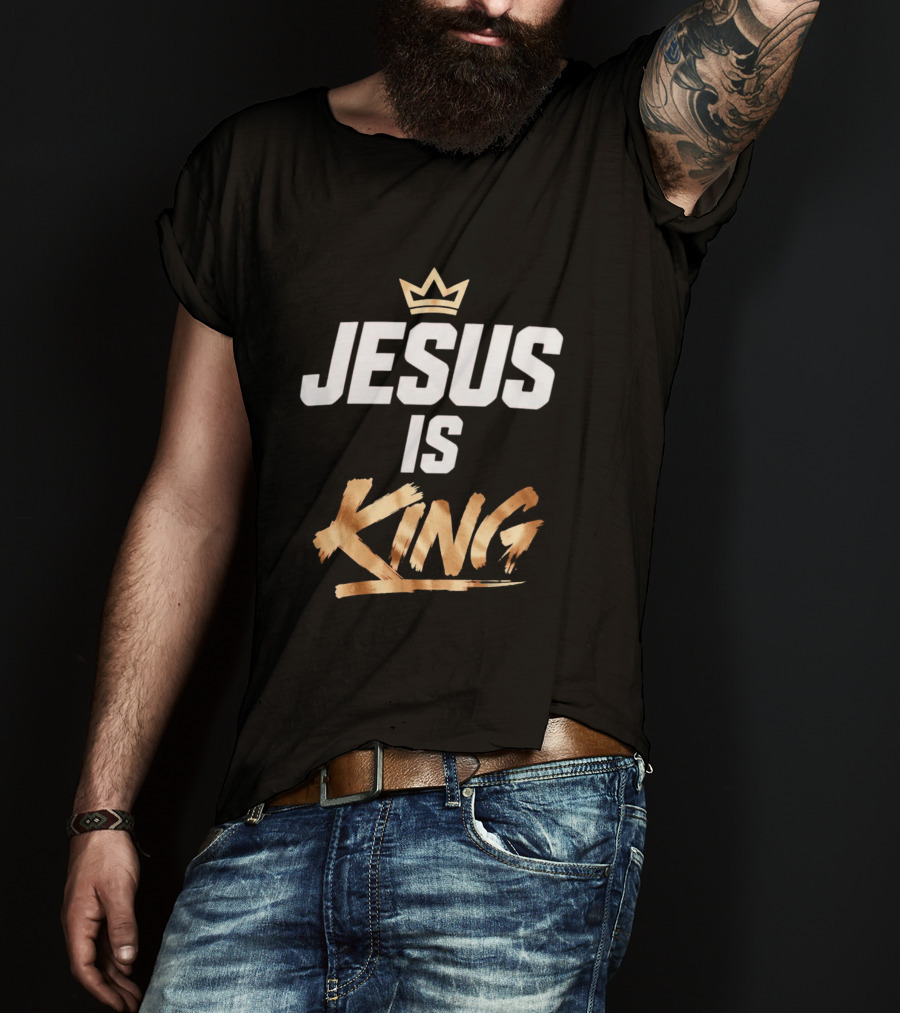 Eugenio Suarez Jesus Is King Crown T-Shirt