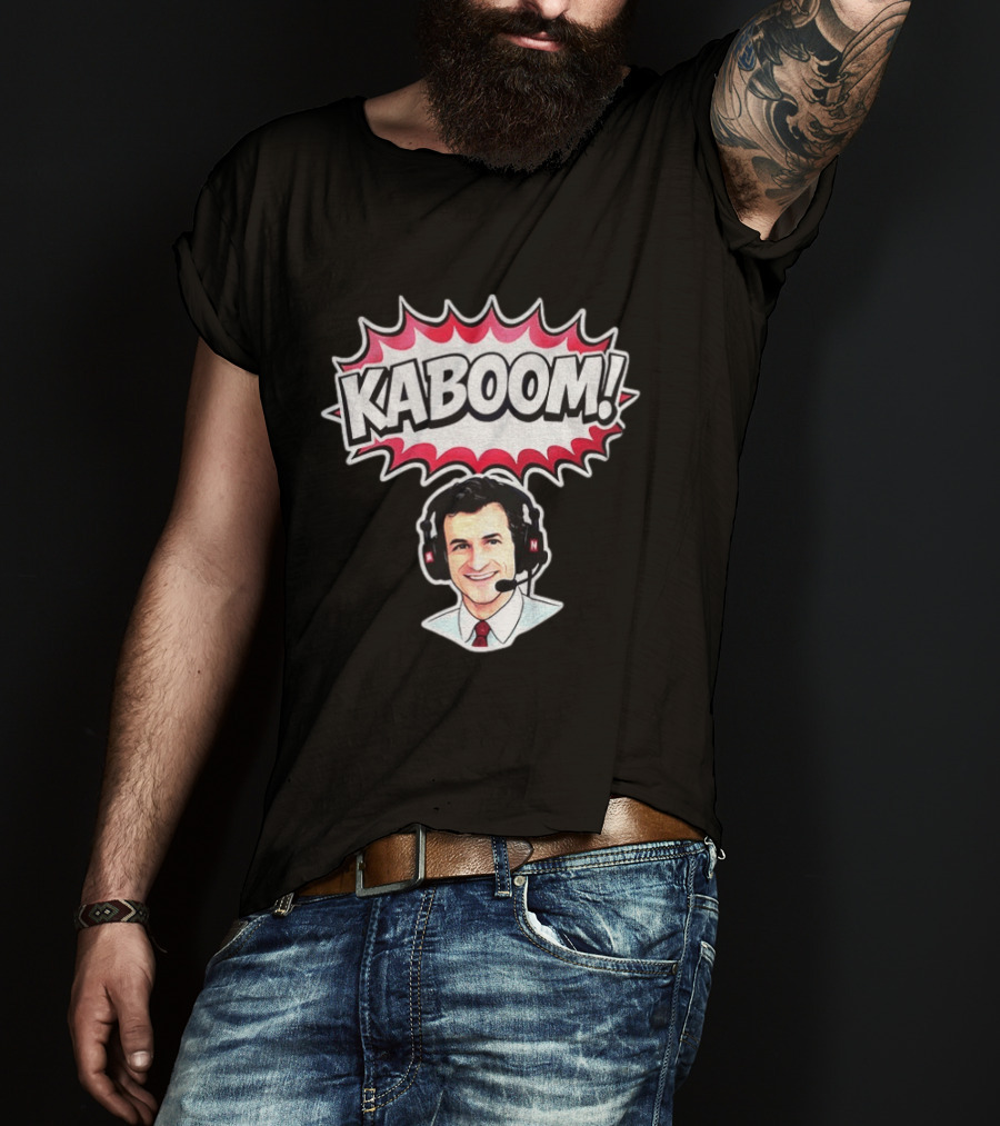 Fred Hoiberg Nebraska Coach Kaboom Kaboom! T-Shirt